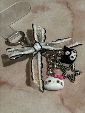 Classic Hello Kitty & Kuromi Sanrio & Silver Star Cell Phone Jewelry